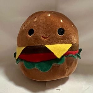 ✨ 2/$15 or 3/$20 ✨ NWOT Carl the Cheeseburger Squishmallow 5in